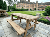 Reclaimed Wooden Picnic Bench