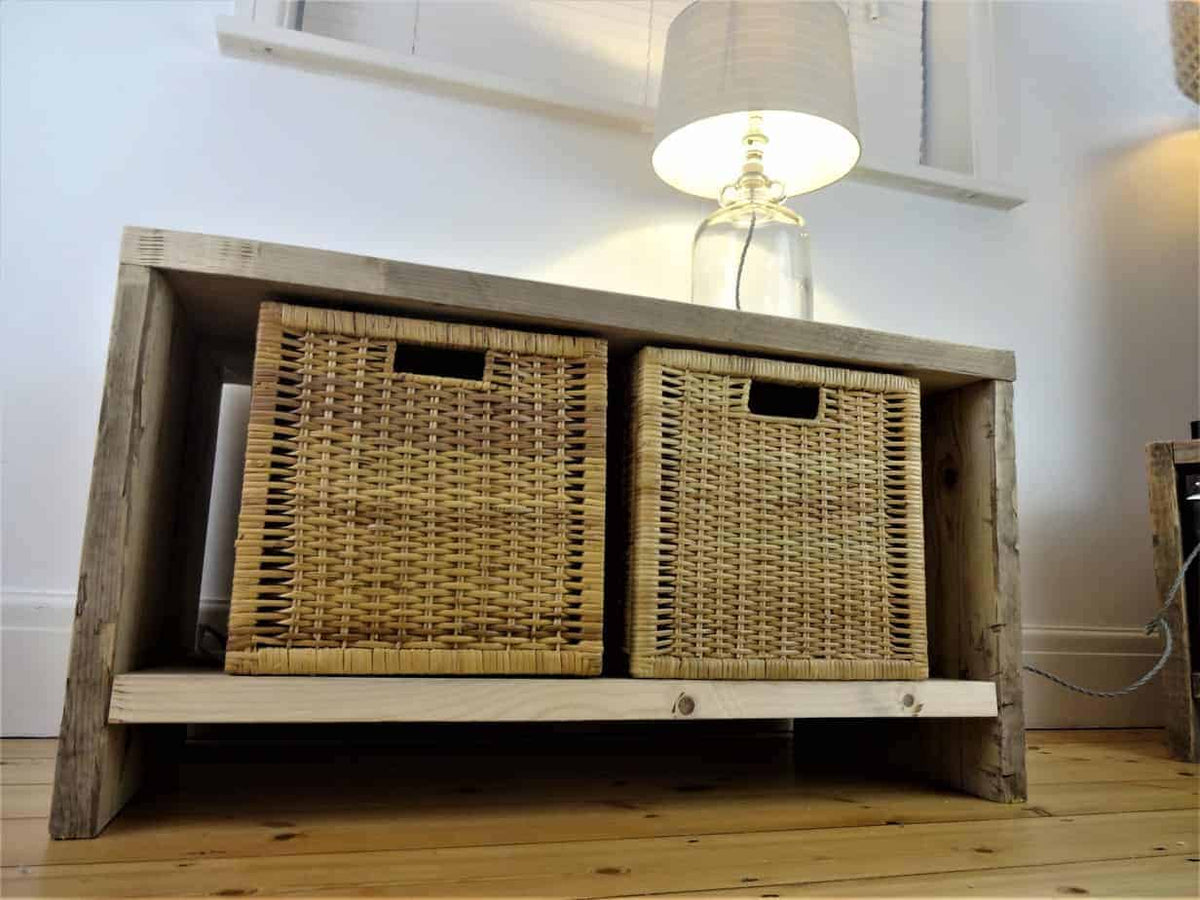 Reclaimed Wood Coffee Table | THE BRIGHTON