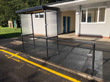Industrial Pipe Handrail Guardrail for pubs bars & cafes Offices – THE JACKSON