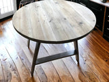 Reclaimed Wood Round Table | THE STOCKWOOD