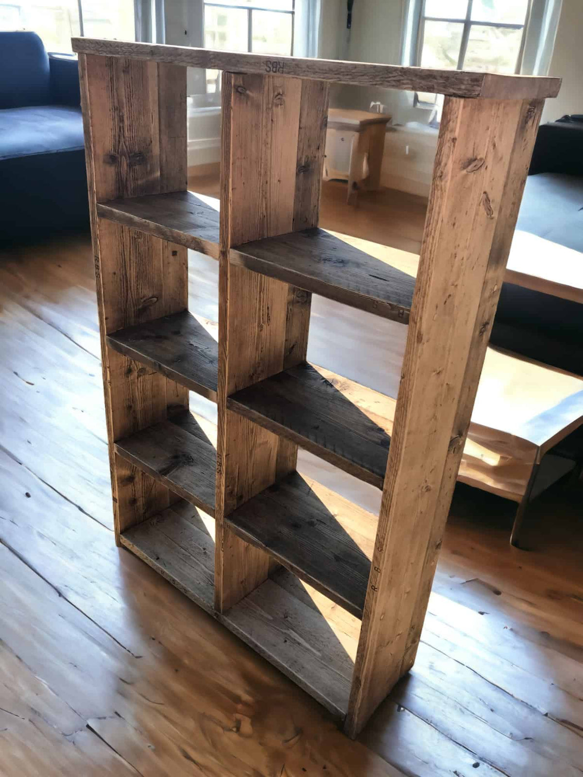 Reclaimed Wood Bookshelf | THE PORTISHEAD