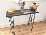 console table hairpin legs