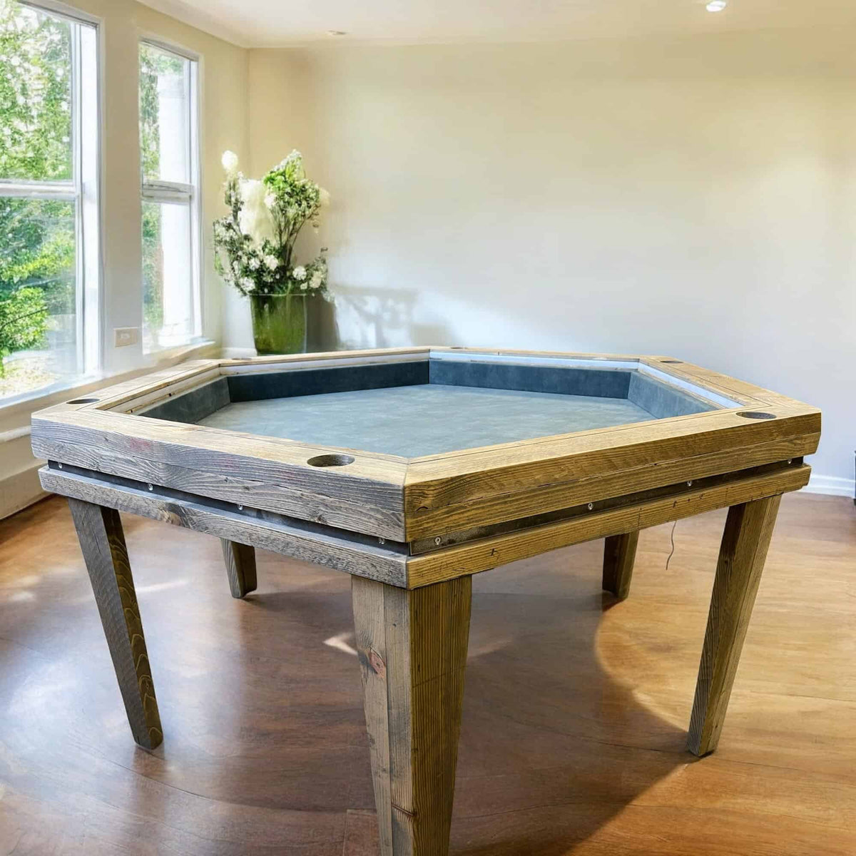 Hexagonal Gaming Table | THE BASALT