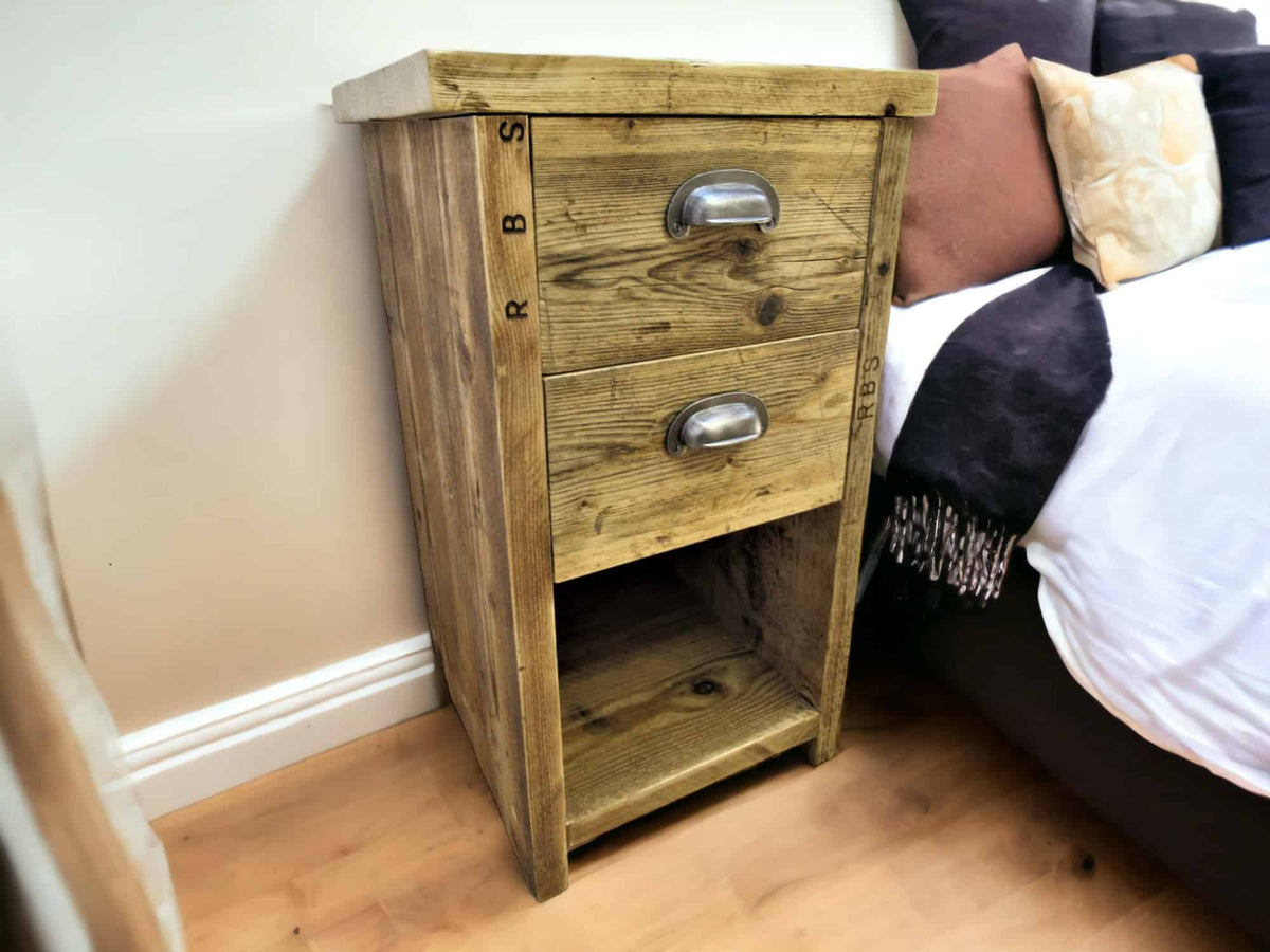 Wooden Bedside Table | Drawer Unit | THE CHILWORTH