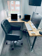 Reclaimed Corner Desk | THE LORDSWOOD