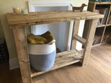 Rustic Console Table