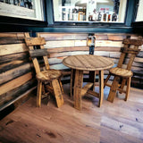 Coffee Table Made From Oak Whiskey Barrel Coffee Table | THE BELLOWS