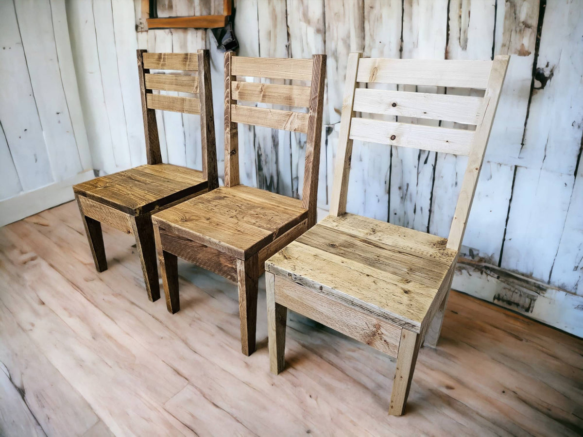 Reclaimed Dining Chair Set | THE ELM