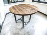Wooden Round Table | THE VIENNA