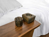 Wooden Sleep Block | With Lavender Bottle | Natural Relaxation Aid – THE HYPNOS