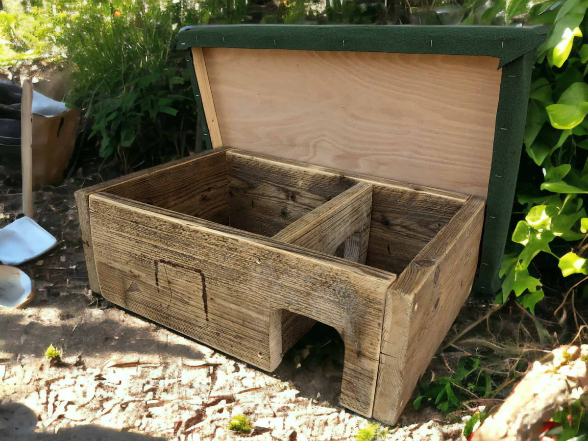 Eco-Friendly Hedgehog House | Wildlife Shelter | Reclaimed Wood | THE WEMBLEY