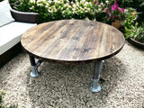 Round Wooden Coffee Table | THE LOMOND