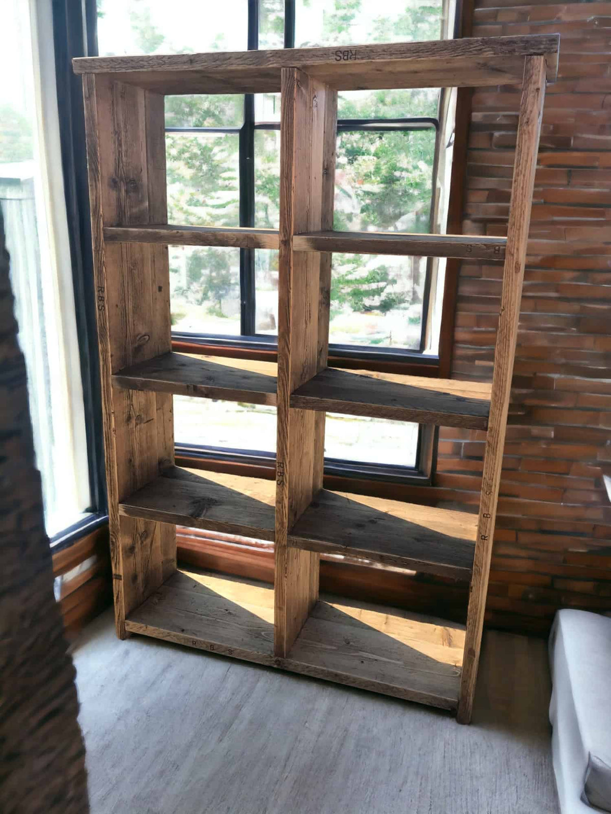 Reclaimed Wood Bookshelf | THE PORTISHEAD