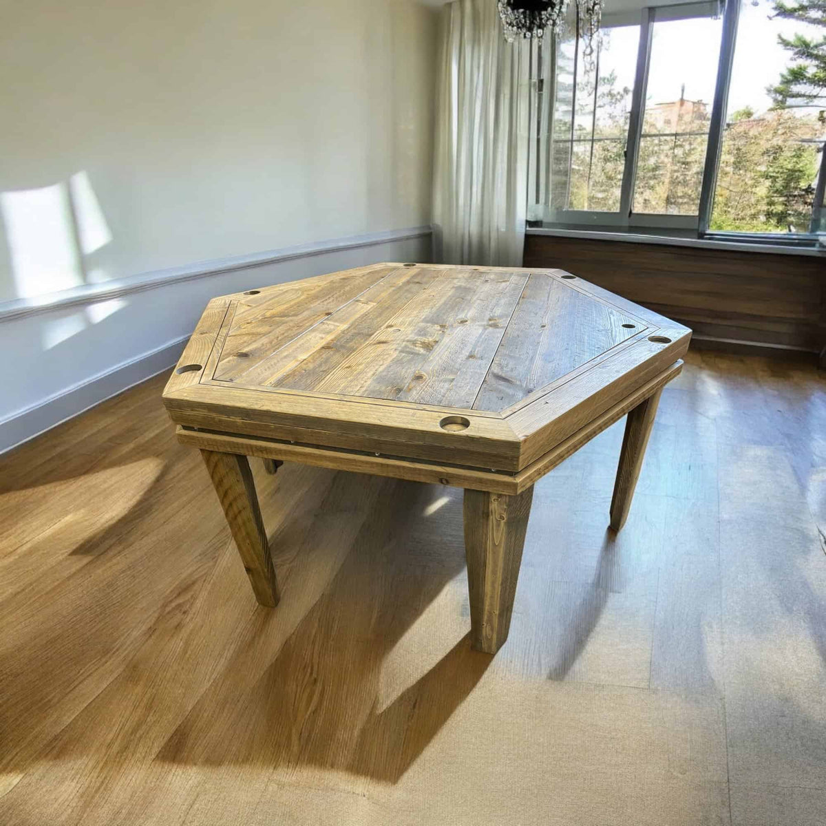 Hexagonal Gaming Table | THE BASALT