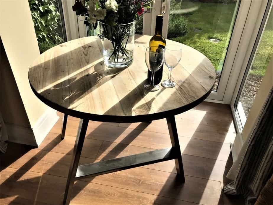 Reclaimed Wood Round Table | THE STOCKWOOD