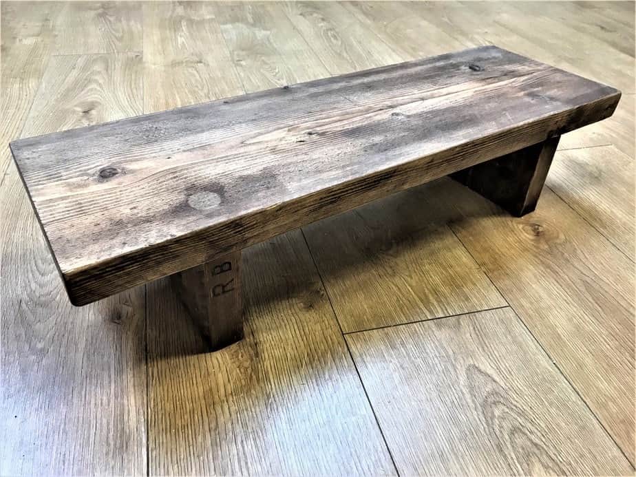 Reclaimed Wood Laptop Stand | THE MONTPELLIER