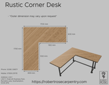 Industrial Corner Desk | THE SILVERDALE