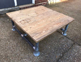 Reclaimed Square Coffee Table | THE HOLLYBROOK