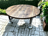 Round Wooden Coffee Table | THE LOMOND