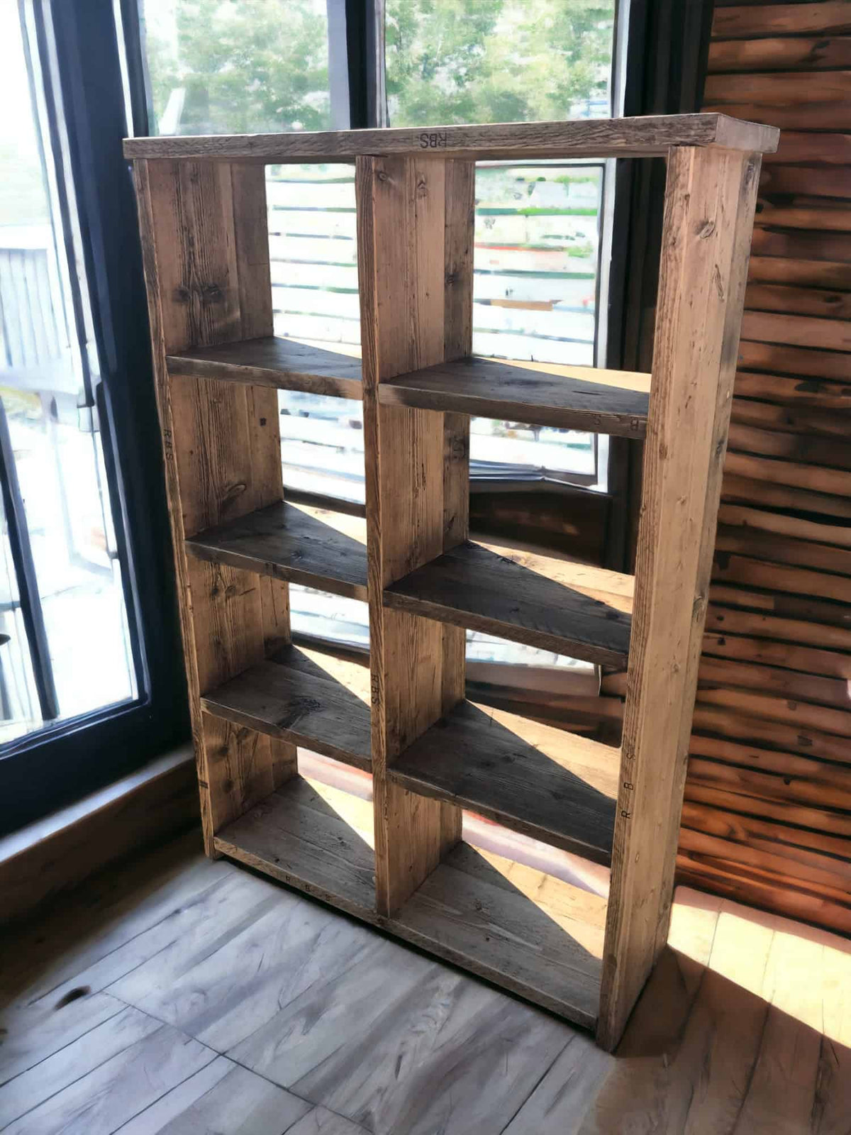 Reclaimed Wood Bookshelf | THE PORTISHEAD