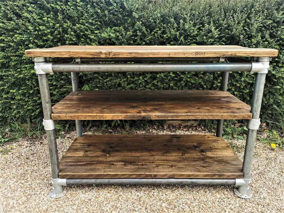 Industrial Kitchen Island | THE REDLAND