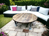 Round Wooden Coffee Table | THE LOMOND