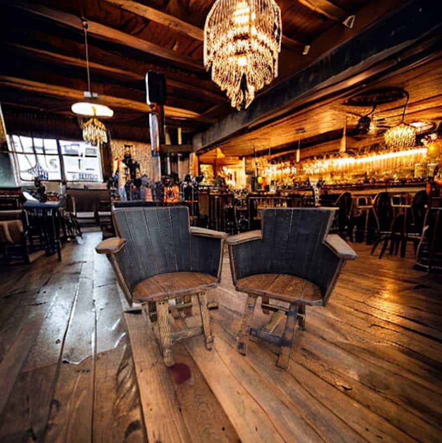 Half Barrel Chairs | Oak Barrel Chairs | Bespoke Barrel Chairs | THE HAZELWOOD