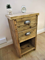 Wooden Bedside Table | Drawer Unit | THE CHILWORTH