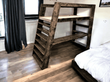 Wooden Bunk Bed & Desk | THE FROME