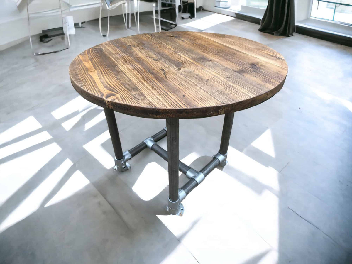 Wooden Round Table | THE VIENNA