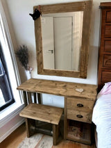 Bedroom Dresser Table & Mirror Set | THE DOWNEND