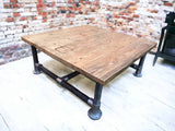 Reclaimed Square Coffee Table | THE HOLLYBROOK
