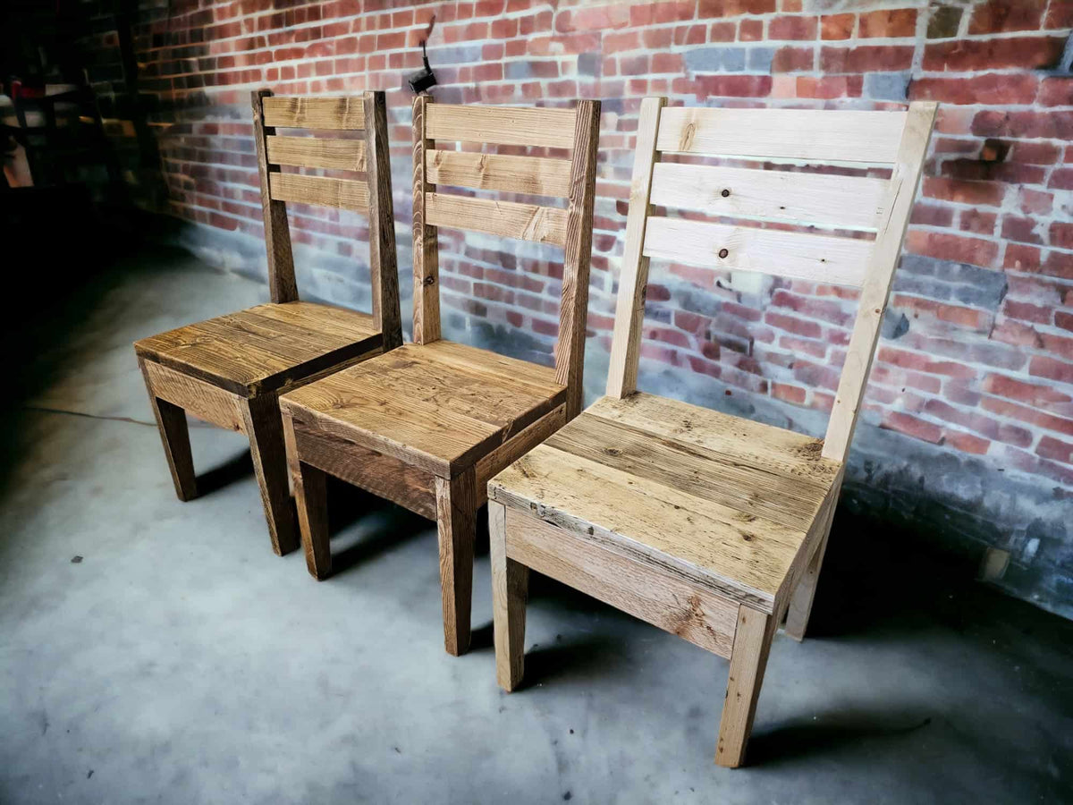 Reclaimed Dining Chair Set | THE ELM
