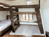 Wooden Bunk Bed & Desk | THE FROME
