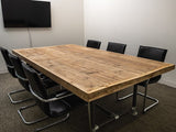 Industrial Boardroom Table | THE PORTSWOOD