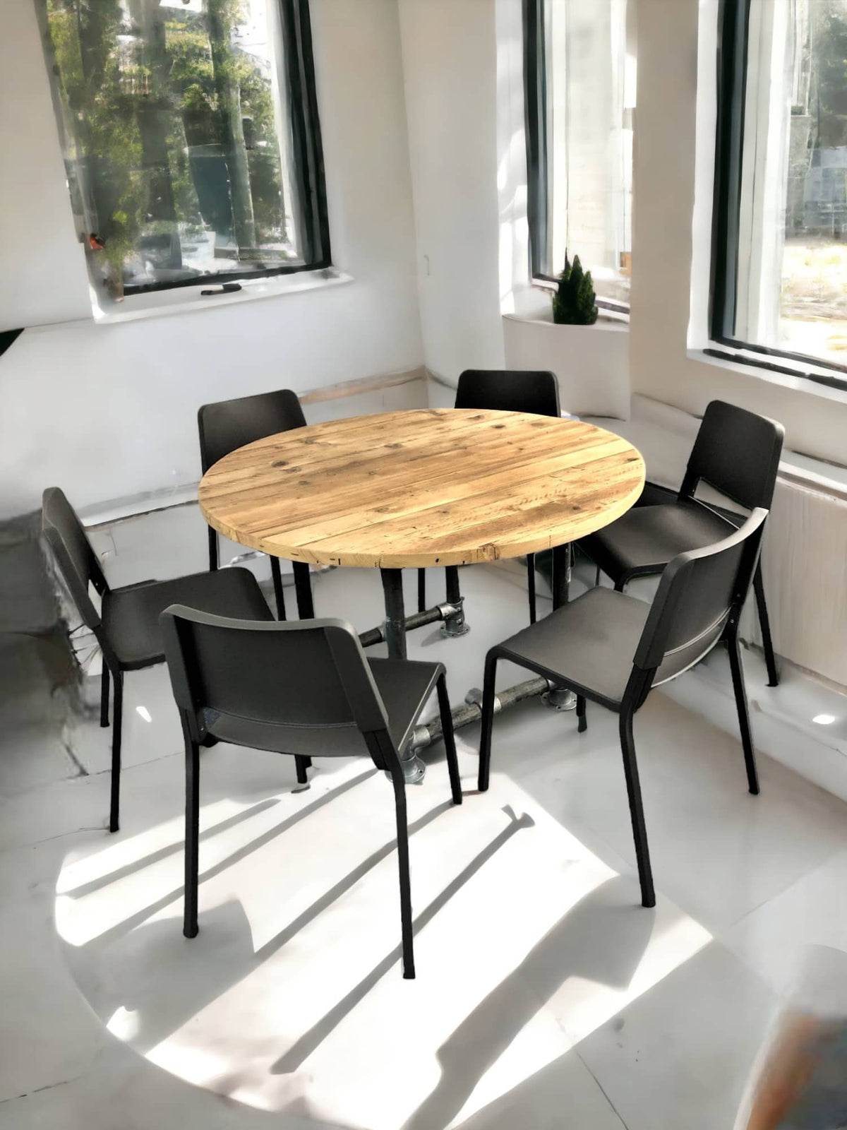Wooden Round Table