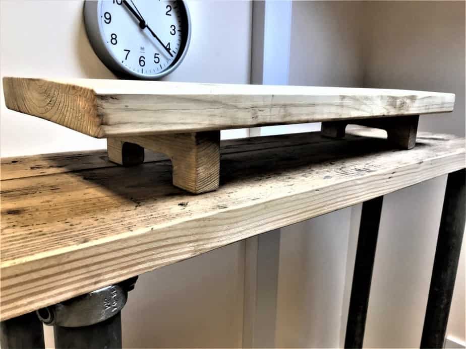 Reclaimed Wood Laptop Stand | THE MONTPELLIER