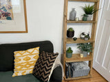 Wooden Ladder Shelves | 5 Tier Ladder Shelf | THE PISA