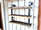 Wall Hanging Pipe Shelves | THE WINSCOMBE