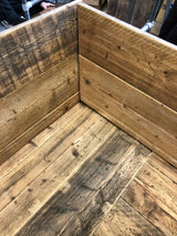Outdoor U-Shape Garden Bench Sofa | Reclaimed Scaffold Board | THE PADDINGTON