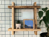 Rustic Square Shelf | THE HASHTAG