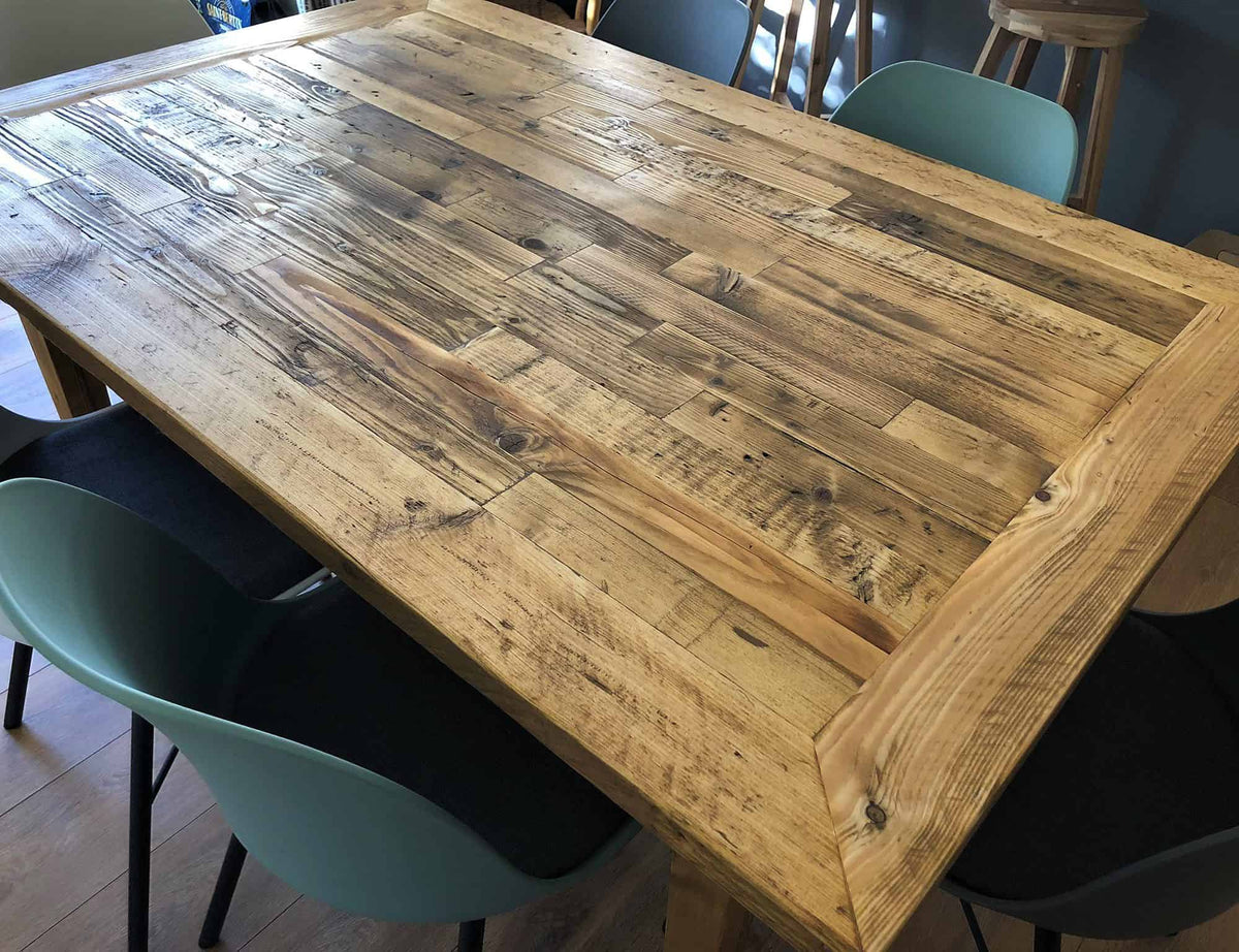 Brick Pattern Dining Table | THE OAKRIDGE