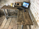 Reclaimed Corner Desk | THE LORDSWOOD