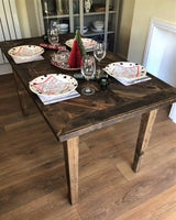 Square Pattern Dining Table | THE GURTEN