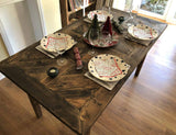Square Pattern Dining Table | THE GURTEN
