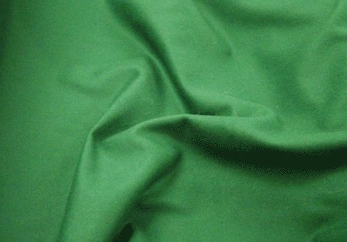 Green playing fabric swatch.