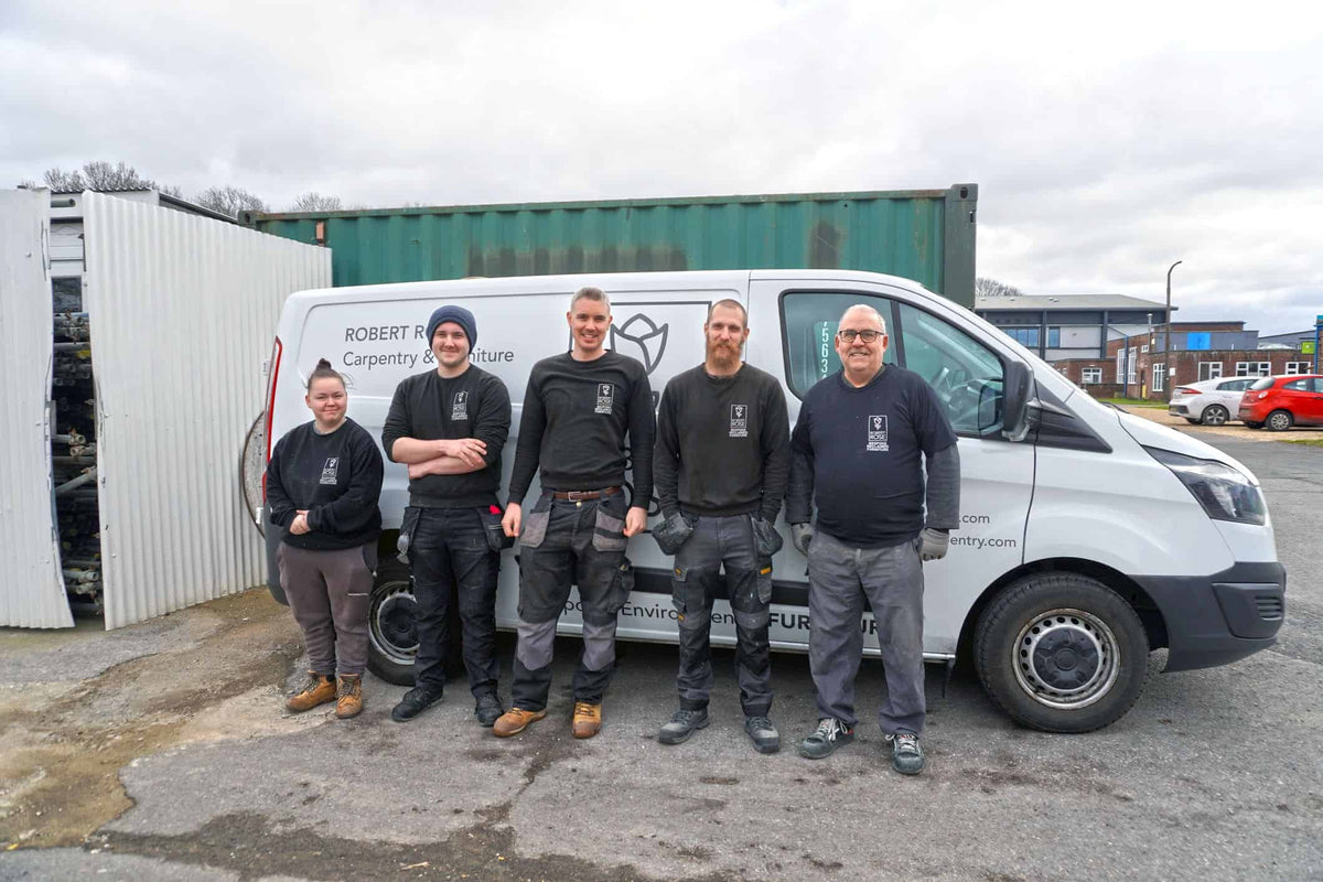 Robert Rose Carpentry workshop team