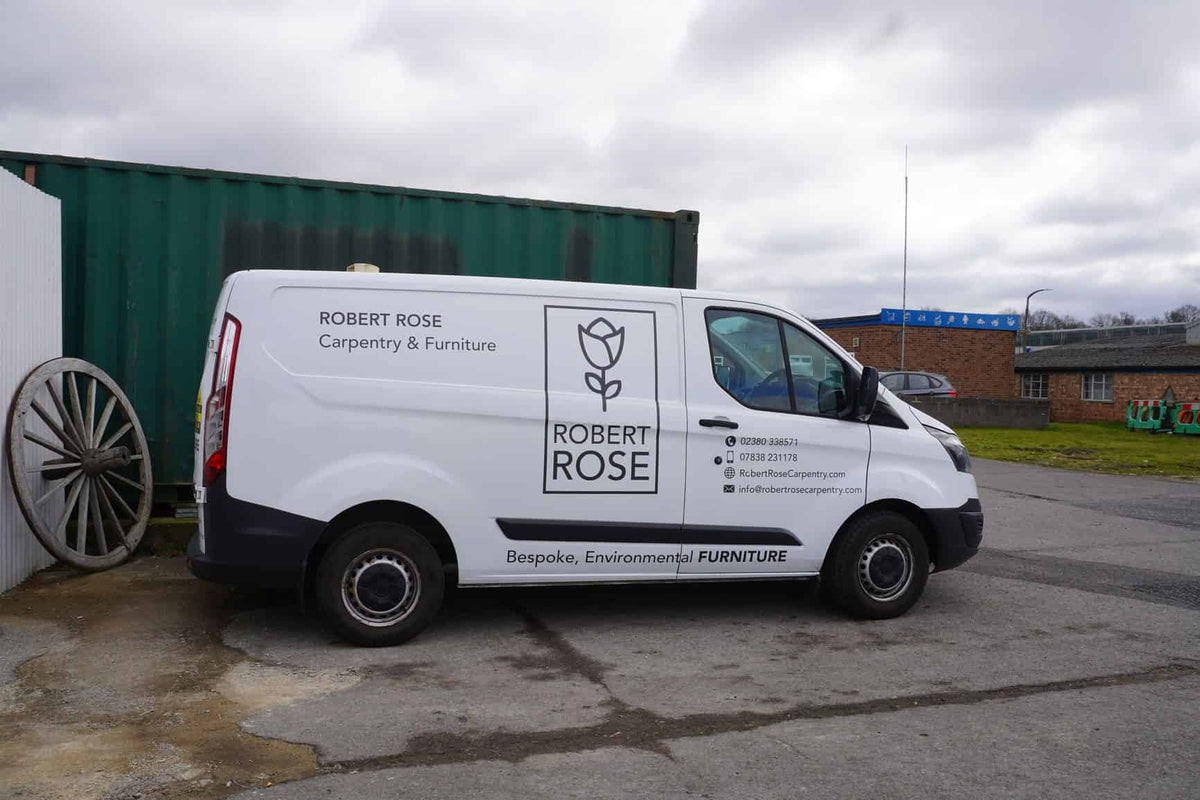 Robert Rose Carpentry van
