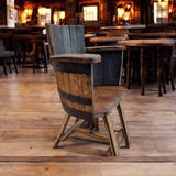 Half Barrel Chairs | Oak Barrel Chairs | Bespoke Barrel Chairs | THE HAZELWOOD