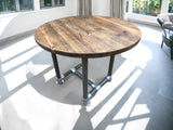 Wooden Round Table | THE VIENNA